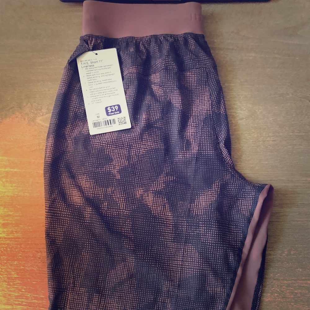 Lululemon Mens Shorts T.H.E. Short Linerless 11”